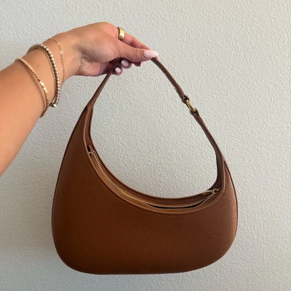 JW PEI Brown Harlee Shoulder Bag - Picture 1 of 6